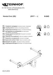 Steinhof H-045 Notice De Montage Et D'utilisation