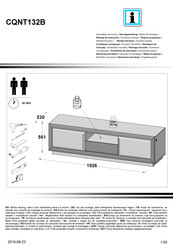 Forte CQNT132B Notice De Montage