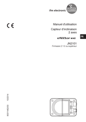 IFM Electronic Efector410 JN2101 Manuel D'utilisation