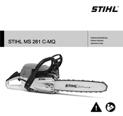 Stihl MS 261 C-MQ Notice D'emploi