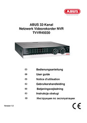 Abus TVVR45030 Notice D'utilisation