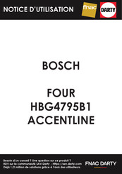 Bosch HB79S Serie Manuel D'utilisation Et Notice D'installation