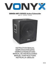 Vonyx SMWBA-MP3 Série Manuel D'instructions
