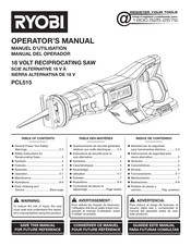 Ryobi PCL515 Manuel D'utilisation