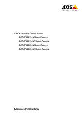Axis Communications P3268-LVE Manuel D'utilisation