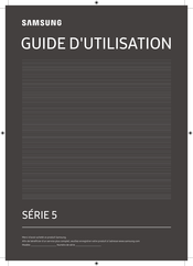 Samsung UA43T5202AUXMV Guide D'utilisation