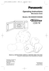 Panasonic NN-SN668B Instructions D'utilisation