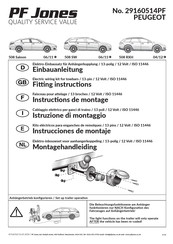 PF Jones 29160514PF Instructions De Montage