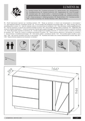 ML MEBLE LUMENS 06 Notice De Montage