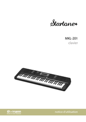 thomann Startone MKL-201 Notice D'utilisation