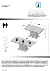 Forte EST42T Notice De Montage