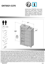 Forte GNTS521-C275 Notice De Montage