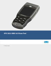 OTC 3211 OBD II Mode D'emploi