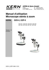 KERN Optics OZO 552 Manuel D'utilisation