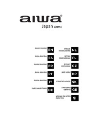 Aiwa Infinity Serie Guide Rapide