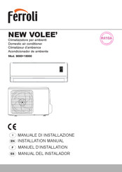 Ferroli NEW VOLEE' 9000 Manuel D'installation