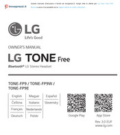 LG Tone Free FP9 Manuel Du Propriétaire