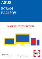 Asus PA248QV Série Guide De L'utilisateur