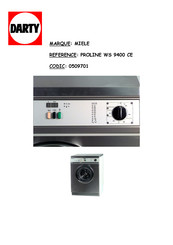 Miele PROLINE WS 9400 Notice D'utilisation Et D'installation