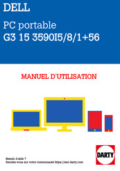 Dell G3 15 3590I5/8/1+56 Caractéristiques Et Configuration