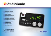 AudioSonic CL-1484 Mode D'emploi