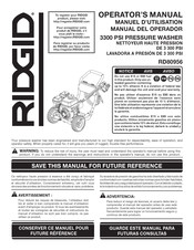 RIDGID RD80956 Manuel D'utilisation