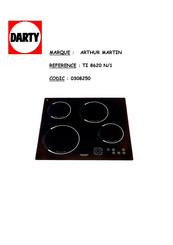 Electrolux ARTHUR MARTIN TI 8620 N Notice D'utilisation