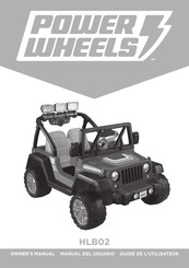 Power Wheels HLB02 Guide De L'utilisateur
