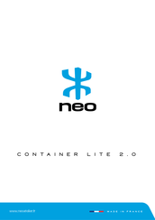 NEO CONTAINER LITE 2.0 Mode D'emploi