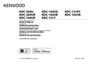 Kenwood KDC-164UR Mode D'emploi