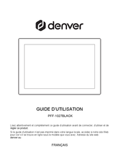 Denver PFF-1027BLACK Guide D'utilisation
