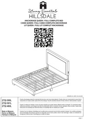 Hillsdale Furniture Living Essentials 2752-501L Instructions De Montage