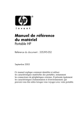 HP zv5000 Manuel De Référence Du Matériel