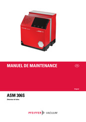 Pfeiffer Vacuum ASM 306S Manuel De Maintenance