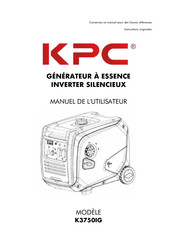 KPC K3750IG Manuel De L'utilisateur