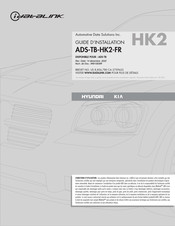 iDataLink ADS-TB-HK2-FR Guide D'installation