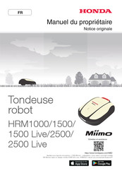Honda Miimo HRM1000 Manuel Du Propriétaire