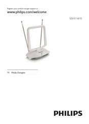 Philips SDV5118/10 Mode D'emploi