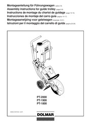 Dolmar PT-2000 Instructions De Montage