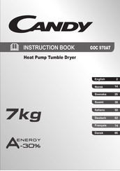 Candy GOC 970AT Manuel D'instructions