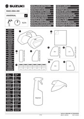 Suzuki 95402-2584-000 Serie Instructions De Montage