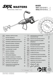 SKIL MASTERS 1612 Notice Originale