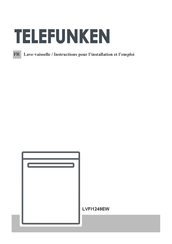 Telefunken LVFI1249EW Instructions Pour L'installation Et L'emploi