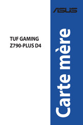 Asus TUF GAMING Z790-PLUS D4 Mode D'emploi