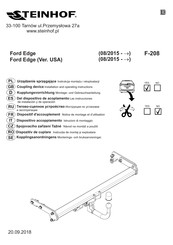 Steinhof F-208 Instructions De Montage
