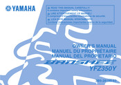 Yamaha Banshee YFZ350Y 2008 Manuel Du Propriétaire