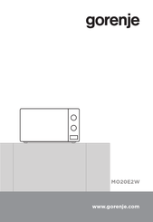 Gorenje MO20E2W Notice D'utilisation