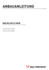 SW-Motech HDG.00.220.21100/B Instructions De Montage