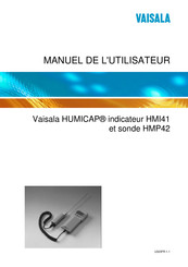 Vaisala HUMICAP HMP42 Manuel De L'utilisateur