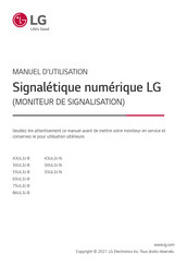 LG 65UL3J-B Manuel D'utilisation